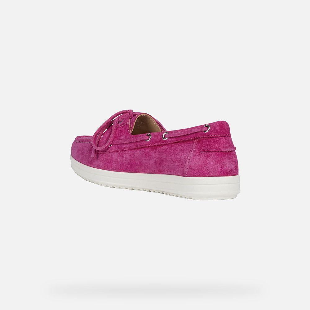 Mocassin Geox Genova - Rose - Femme 371485-JUK